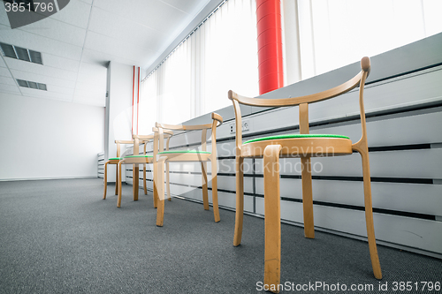 Image of Chairs in a room for meeting