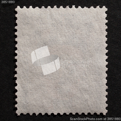 Image of Blank stamp