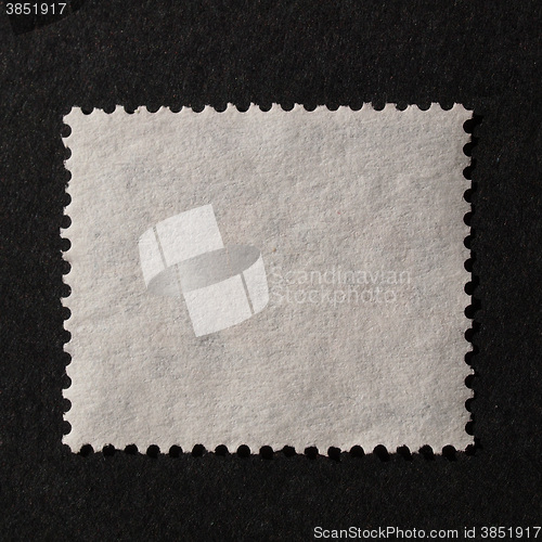 Image of Blank stamp
