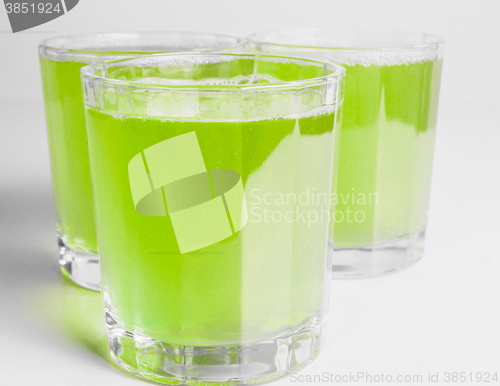 Image of Green apple juice