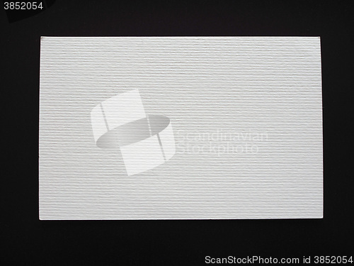 Image of Blank paper tag label