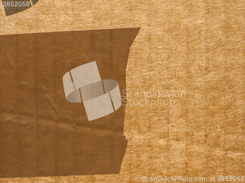 Image of Brown corrugated cardboard background