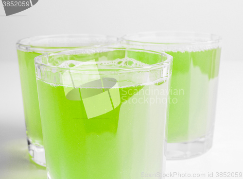 Image of Green apple juice