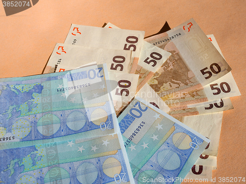 Image of Fifty and Twenty Euro notes