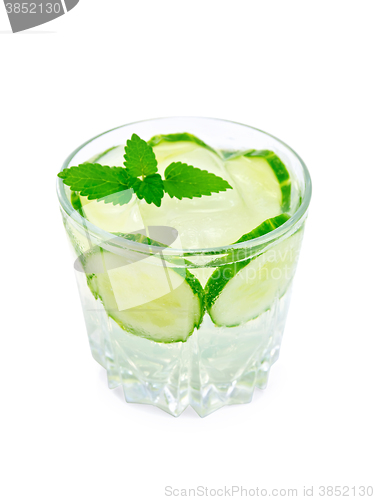 Image of Lemonade with cucumber and mint