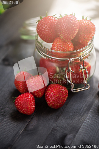 Image of Fresh ripe strawberry