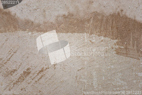 Image of Old scratched concrete wall