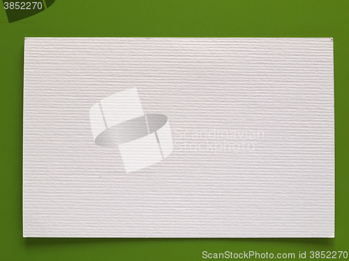 Image of Blank paper tag label