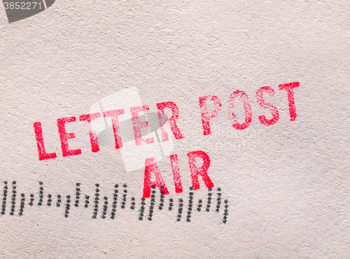 Image of Letter post air