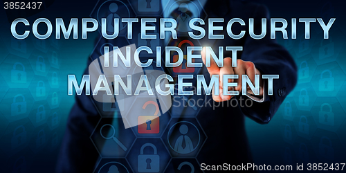 Image of Pressing COMPUTER SECURITY INCIDENT MANAGEMENT
