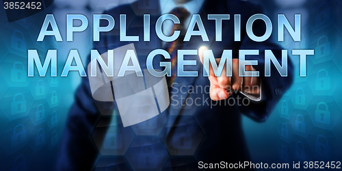 Image of Manager Pressing APPLICATION MANAGEMENT