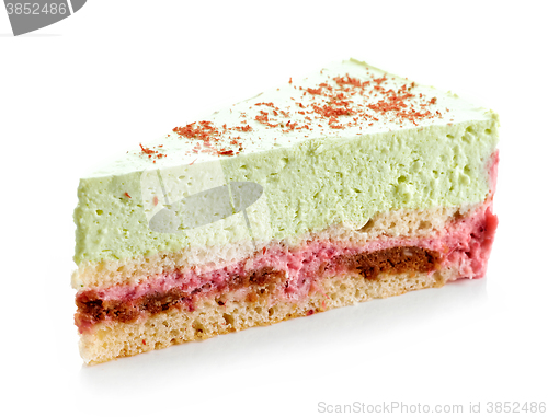 Image of basil and strawberry cheesecake