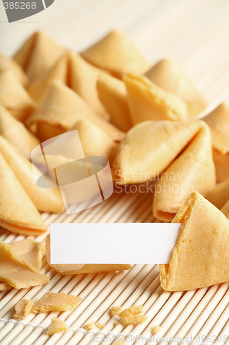 Image of fortune cookie