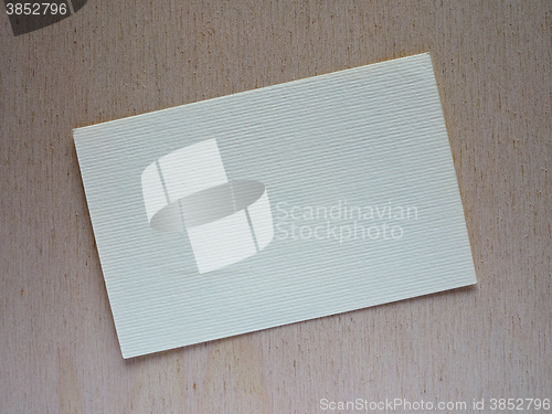Image of Blank paper tag label