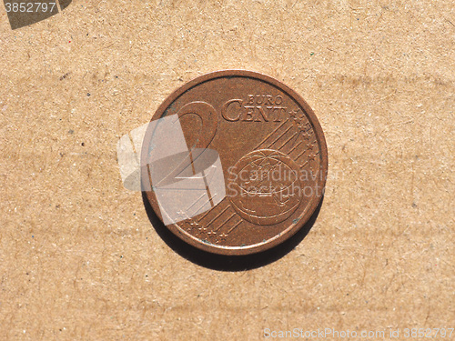 Image of Euro cent coins