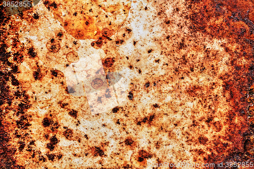 Image of abstract rust texture