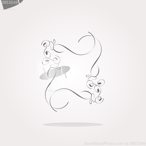Image of vector web icon button with abstract symbol. Web Icon Art. Graphic Icon Drawing