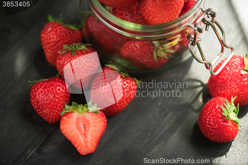 Image of Fresh ripe strawberry