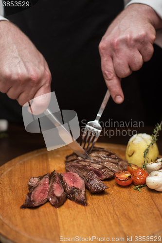 Image of grilled beef steak