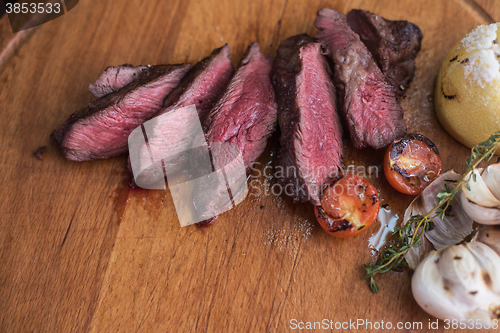 Image of grilled beef steak