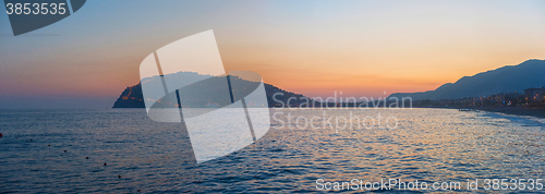 Image of Evening at Alanya coast