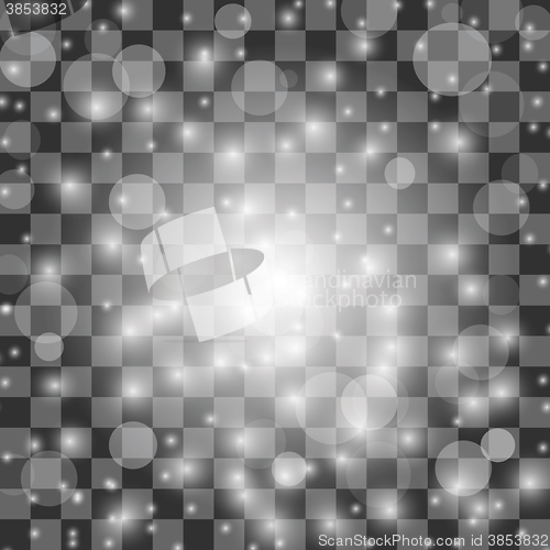 Image of Explosive with Spark. Glow Star Burst