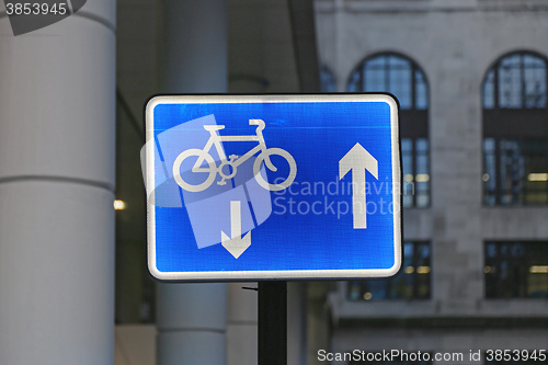 Image of Bicycle Sign