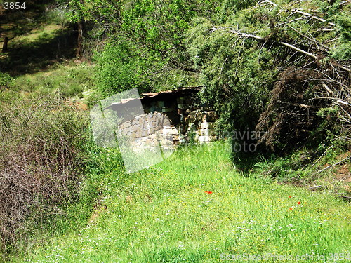 Image of A house in nature. Cyprus