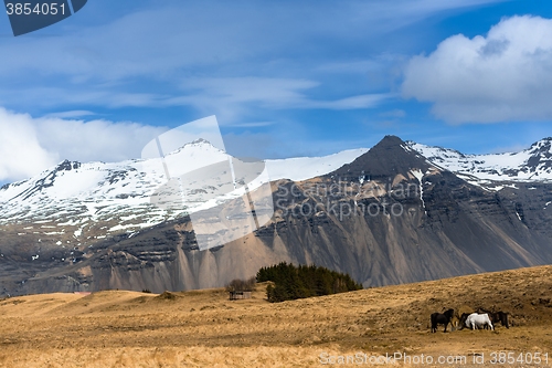 Image of Scenic mountain landscape shot