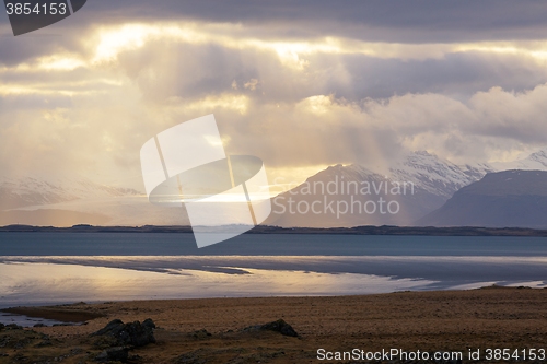 Image of Scenic mountain landscape shot