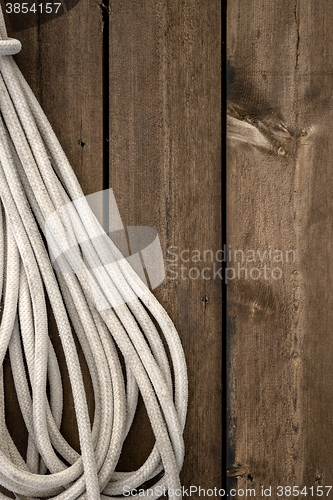 Image of wooden fence closeup photo