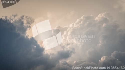 Image of Sky with clouds