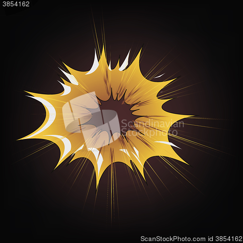 Image of Explode Flash, Cartoon Explosion