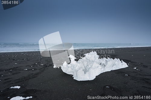 Image of Icebergs at glacier lagoon 