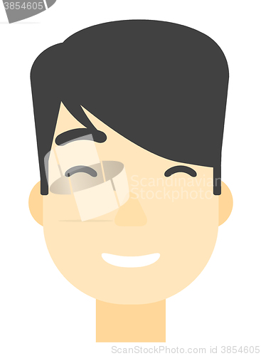 Image of Smiling happy man.