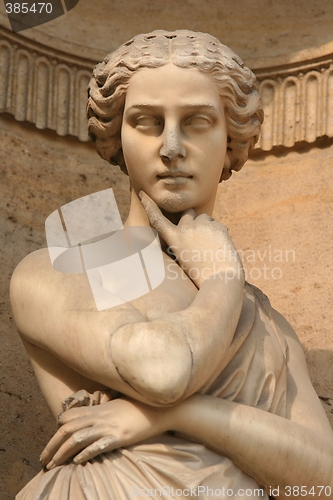 Image of Thinking Stone Woman
