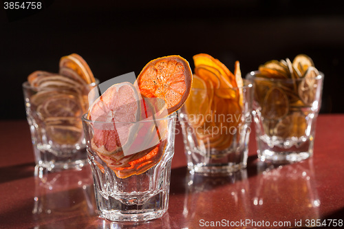 Image of Assorted Cookies and Citrus Fruit Chips