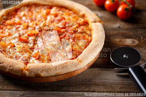 Image of Delicious italian pizza