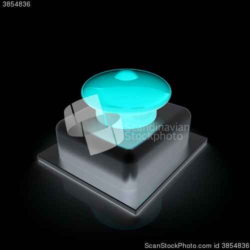 Image of Emergency Button 3d icon