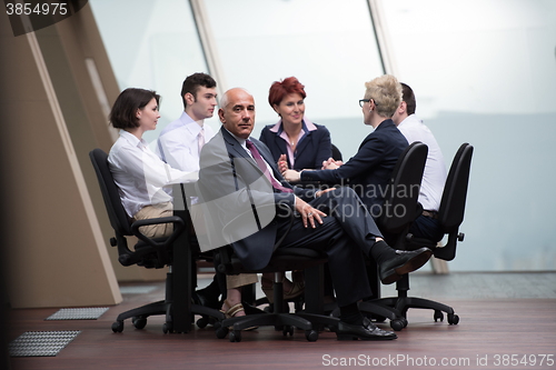 Image of business people group on meeting