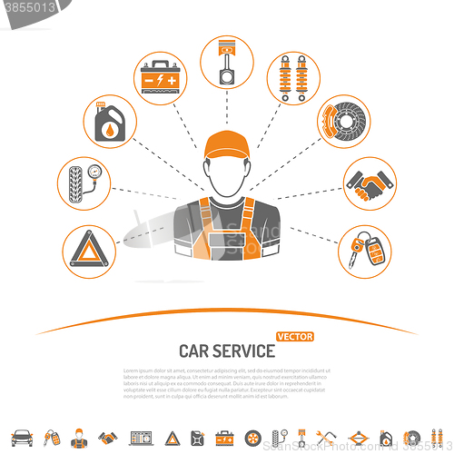 Image of Car Service Concept