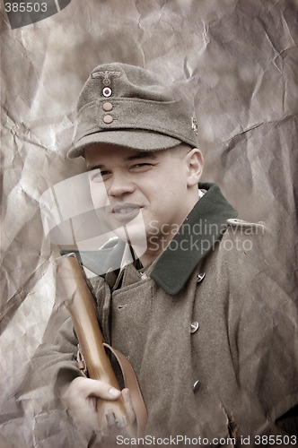 Image of WWII german soldier