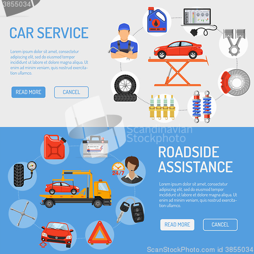 Image of Car Service Banners