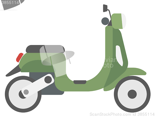 Image of Modern classic scooter