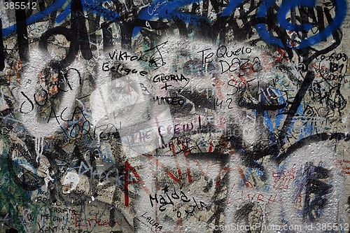 Image of Fragment of the Berlin wall (series)