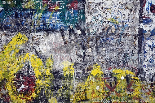 Image of Fragment of the Berlin wall (series)