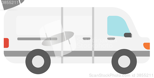 Image of Commercial delivery truck