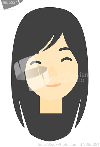 Image of Smiling happy woman.