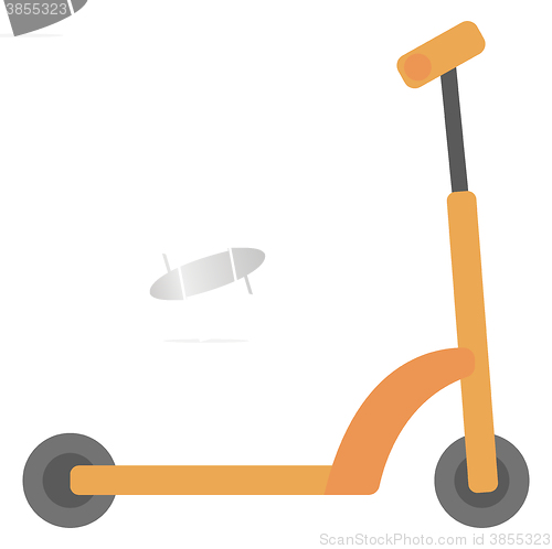 Image of Classic kick scooter.