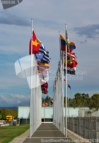 Image of flags of the world